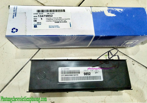 Hộp điều khiển điều hòa xe Chevrolet Cruze chính hãng Hộp điều khiển điều hòa xe Chevrolet Cruze chính hãng