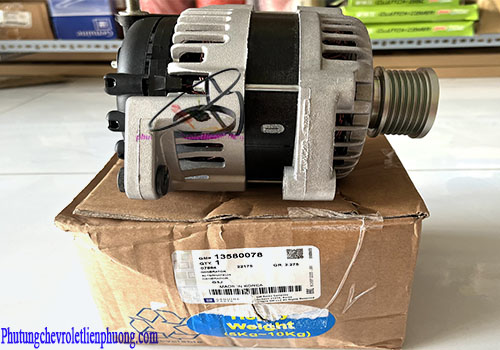 Máy phát điện Chevrolet Captiva C140 máy dầu Tem mác và mã số chính hãng của máy phát điện Captiva C140