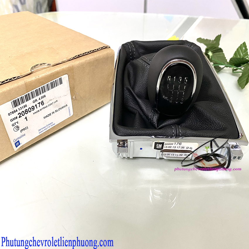 Tay đi số xe Chevrolet Captiva C140 chính hãng Tem mác và mã số chính hãng của tay đi số Captiva C140 chính hãng