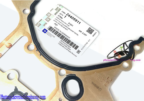 Gioăng nắp che máy trước xe Chevrolet Cruze,Lacetti Tem mác và mã số chính hãng của gioăng nắp che máy trước Cruze,Lacetti