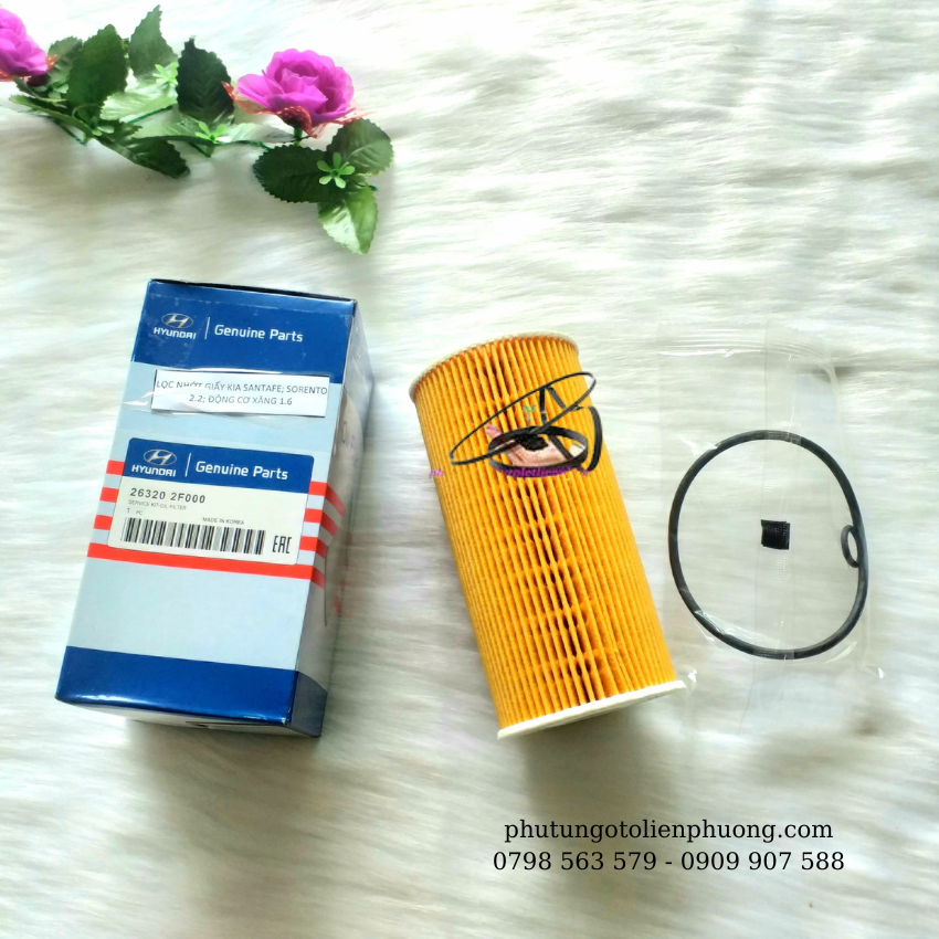 Lọc nhớt giấy kia Santafe Sorento2.2 động cơ xăng 1.6 Lọc nhớt giấy kia Santafe Sorento2.2 động cơ xăng 1.6