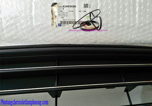 Mặt ca lăng dưới Chevrolet Captiva 2016-2017 chính hãng Tem mác và mã số chính hãng mặt ca lăng dưới Captiva 2016-2017