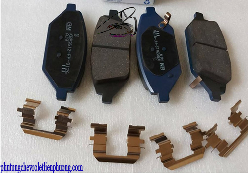 Má phanh trước xe Vinfast Fadil Hình ảnh thực tế bộ má phanh trước xe Vinfast Fadil chính hãng