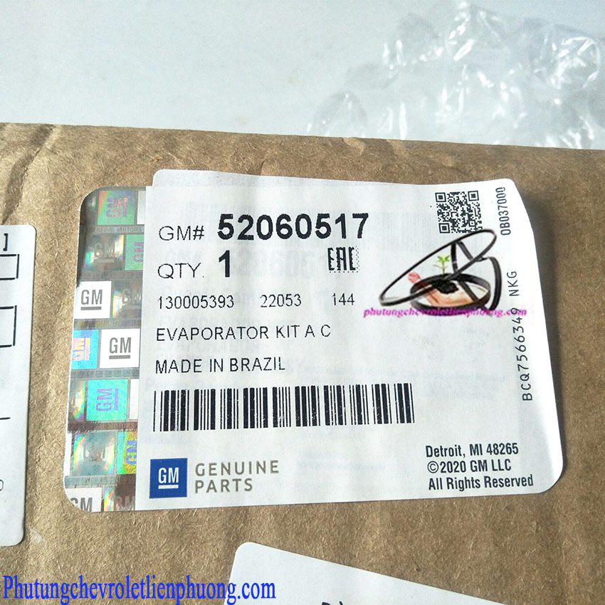 Dàn lạnh trong xe Chevrolet Traiblazer chính hãng Dàn lạnh trong xe Chevrolet Traiblazer chính hãng