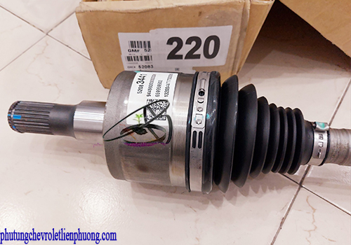 Cây láp trước phải xe Chevrolet Colorado Chi tiết đầu kết nối của cây láp trước Colorado