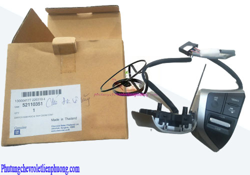 Công tắc điều khiển vô lăng xe Chevrolet Colorado Vỏ hộp và tem mác chính hãng công tắc điều khiển vô lăng xe Colorado