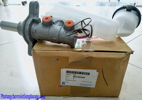 Xi lanh tổng phanh Chevrolet Colorado AT Tem mác chính hãng của xi lanh tổng phanh xe Colorado