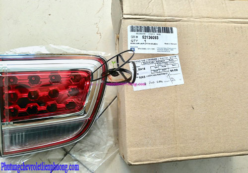 Đèn hậu Led phía trong bên phụ xe Chevrolet Traiblazer Đen hậu Led phía trong bên phụ xe Chevrolet Traiblazer chính hãng