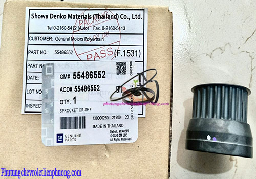 Puly cốt máy xe Chevrolet Colorado chính hãng Puly cốt máy/puly trục cơ xe Colorado chính hãng