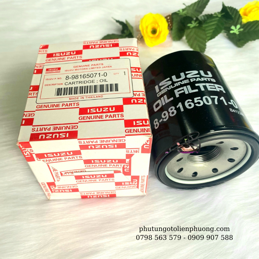 Lọc nhớt sắt Isuzu Dmax 2013 - 2020 Lọc nhớt sắt Isuzu Dmax 2013 - 2020