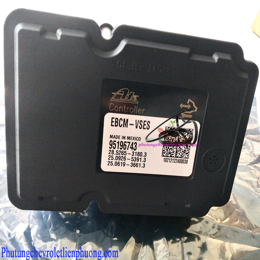 Module điều khiển phanh ABS phần điện xe Captiva C140 Mã số trên hộp Mudule điều khiển phành Abs Captiva C140