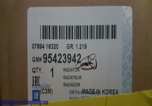 Két nước xe Spark M300 Mã số chính hãng GM két nước xe Spark M300