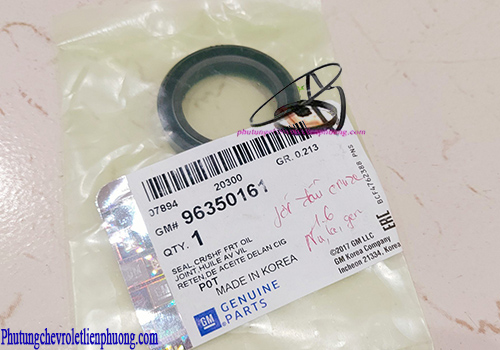 Phớt đầu trục cơ xe Cruze 1.6 Hình ảnh bao bì và tem mác chính hãng phớt đầu trục cơ xe Cruze 1.6