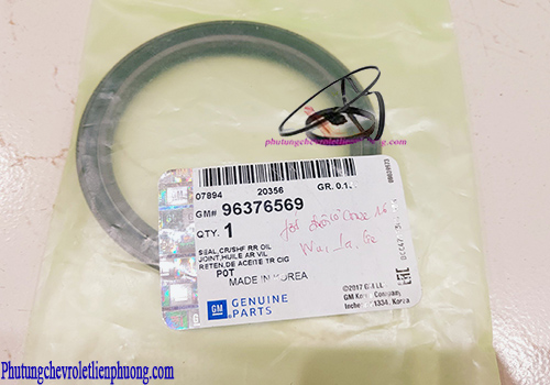 Phớt đuôi trục cơ xe Cruze 1.6 Hình ảnh bao bì và tem mác chính hãng phớt đuôi trục cơ xe Cruze 1.6