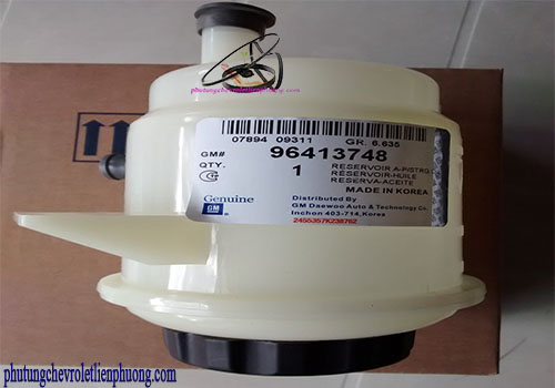 Bình dầu trợ lực lái xe Chevrolet Gentra Mã số bình dầu trợ lực lái xe Chevrolet Gentra