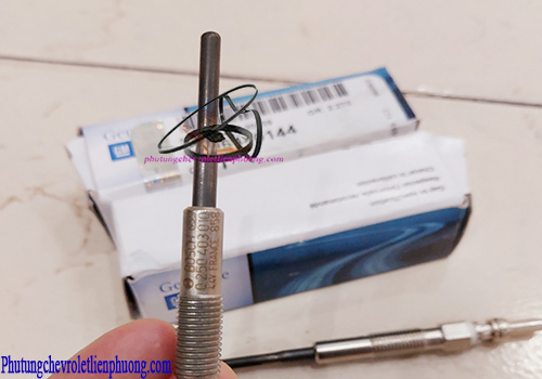 Bugi sấy xe Captiva máy dầu Bugi sấy Captiva máy dầu có kich thước nhỏ hơn bugi đánh lửa xe máy xăng