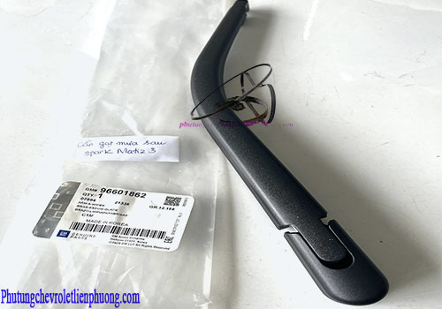 Cần gạt mưa sau xe Chevrolet Spark M200,Matiz3 Tem mác và mã số chính hãng của cần gạt mưa sau Matiz 3