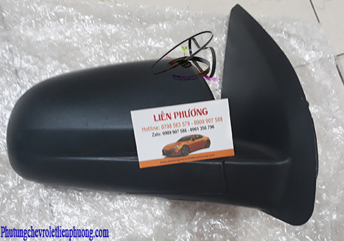 Gương chiếu hậu gập cơ xe Gentra Chi tiết mặt sau gương chiếu hậu gập cơ xe Gentra