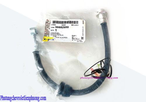 Tuy ống dầu phanh trước xe Chevrolet Spark M300 Tem mác và mã số chính hãng tuy ống dầu phanh trước xe Spark M300