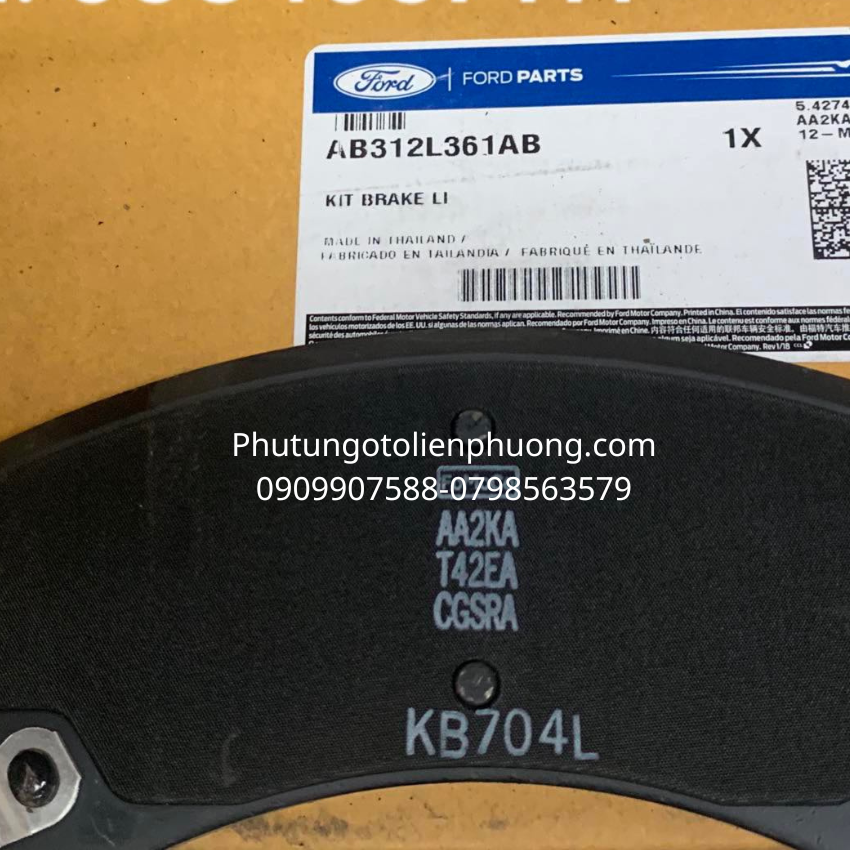 má phanh trước ford ranger má phanh trước ford ranger