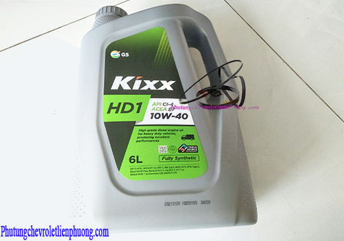 Dầu nhớt động cơ ô tô máy dầu kixx hd1 10w40 Dầu nhớt động cơ ô tô máy dầu Kixx Hd1 10W40