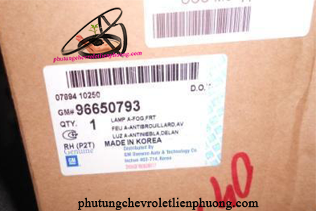 đèn gầm phải xe aveo chính hãng đèn gầm phải xe aveo chính hãng