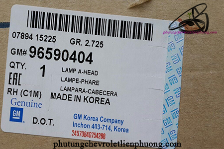 đèn pha phải xe spark m200 đèn pha phải xe spark m200