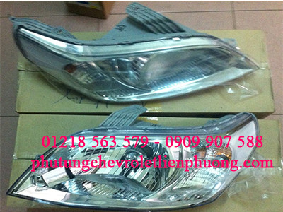 Đèn pha xe Aveo 2014 Đèn pha xe Aveo 2014