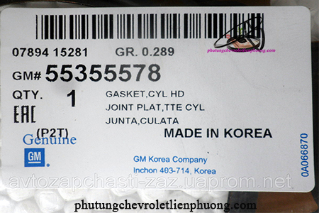 gioăng quy lát xe cruze gioăng quy lát xe cruze