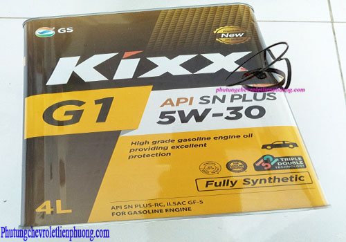 Dầu nhớt động cơ ô tô nhãn hiệu Kixx G1 5W30 Dầu nhớt động cơ ô tô máy xăng Kixx G1 5W30 Fully