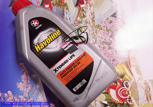 Nước làm mát ô tô Havoline Caltex Nước làm mát dành cho dòng xe Chevrolet