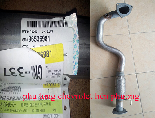 Ống xả đoạn đầu gentra chính hãng Ống xả đoạn đầu gentra chính hãng