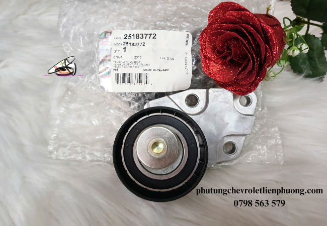 Bi tăng cam Chevrolet Cruze chính hãng với mã phụ tùng rõ ràng Bi tăng cam Chevrolet Cruze chính hãng với mã phụ tùng rõ ràng