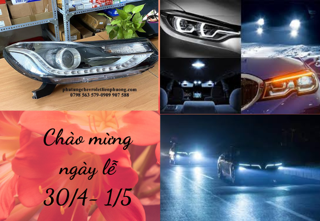Các chương trình giảm giá dịp 30/4 sẽ giúp tiết kiệm chi phí khi thay thế hệ thông đèn chính hãng Chevrolet Các chương trình giảm giá dịp 30/4 sẽ giúp tiết kiệm chi phí khi thay thế hệ thông đèn chính hãng Chevrolet