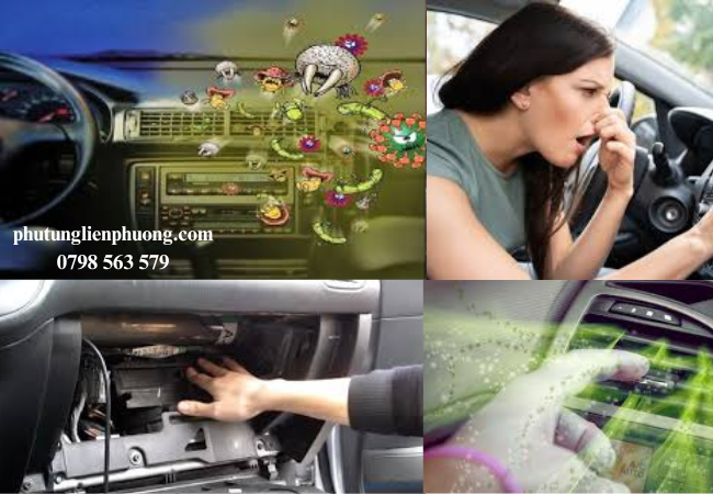 Khi lọc gió bị tắc nghẽn, không khí trong xe sẽ không được lọc sạch hoàn toàn Khi lọc gió bị tắc nghẽn, không khí trong xe sẽ không được lọc sạch hoàn toàn