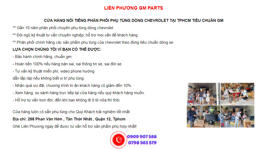 tham khảo thông tin nơi cung cấp phụ tùng chính hãng cho chevrolet tham khảo thông tin nơi cung cấp phụ tùng chính hãng cho chevrolet