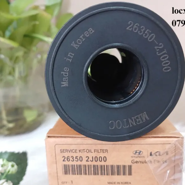 Lọc nhớt Hyundai Custin xịn chất lượng Mã 26352-2J000