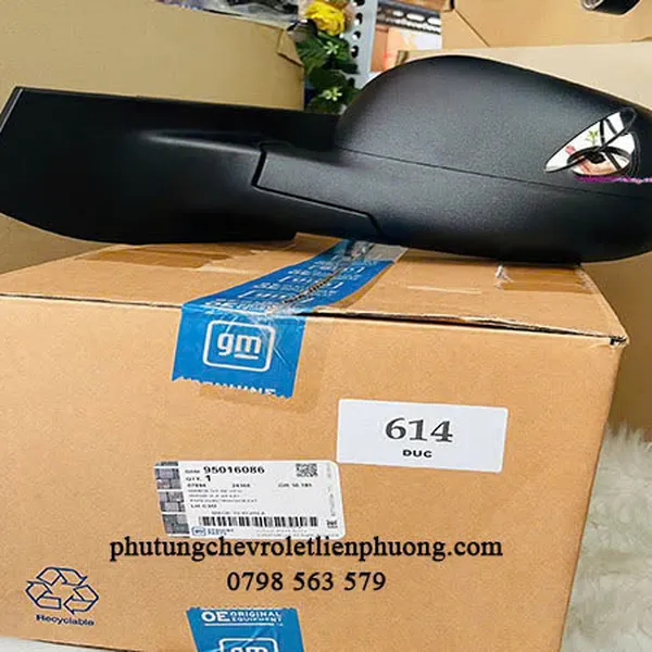 Gương chiếu hậu cơ không có xi nhan chevrolet spark m300,matiz 4 chính hãng 95016086