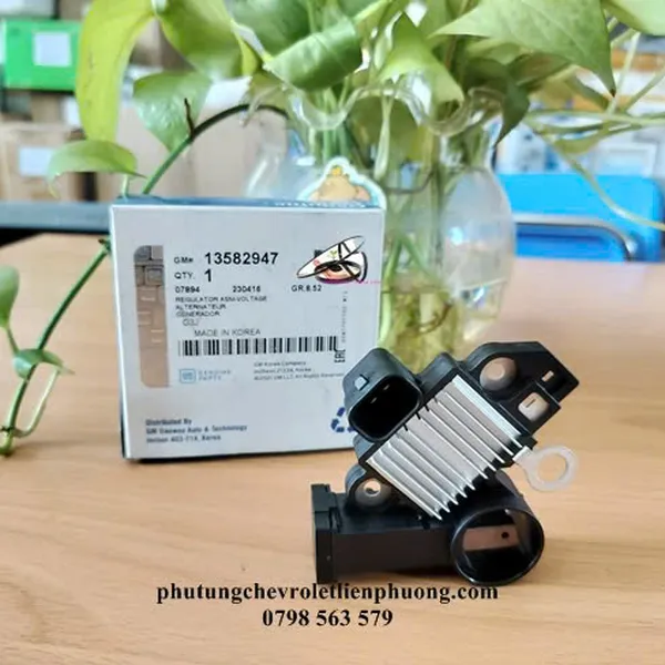 Tiết chế máy phát colorado,cruze,traiblazer chính hãng GM Mã 13582947