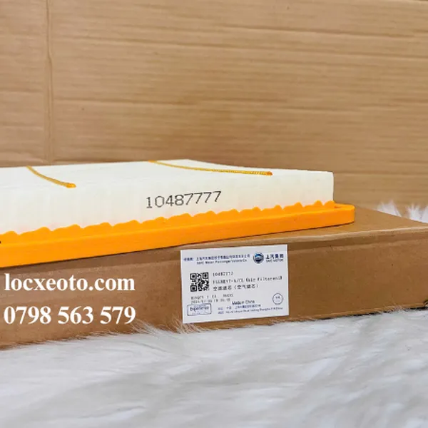 Lọc gió động cơ ô tô MG5 cao cấp mã 10487777