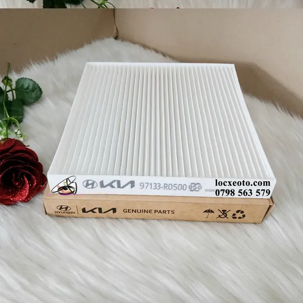 Lọc điều hoà sau Kia Carnival loại trắng và than hoạt tính chất lượng mã 97133-R0500