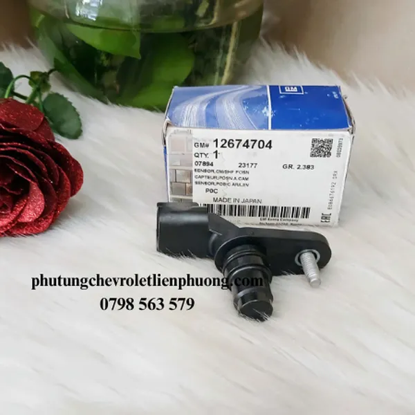 Cảm biến trục cam xe Chevrolet Captiva C140 đời trên 2012 chính hãng