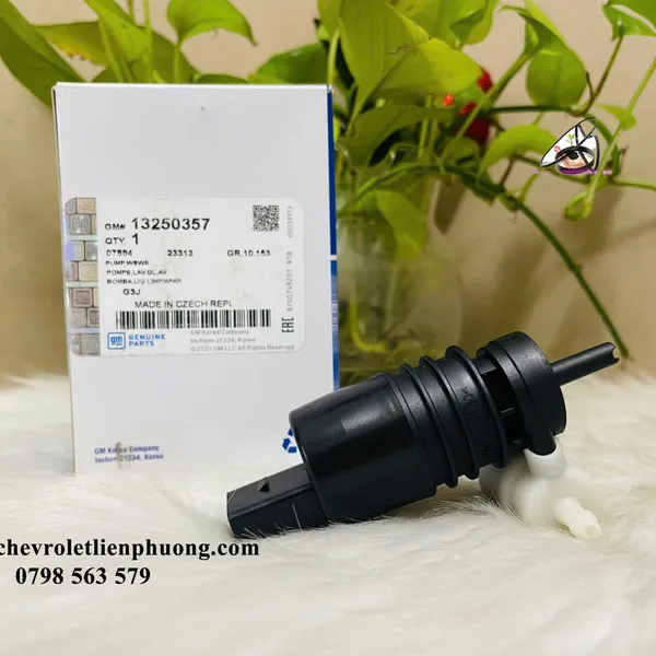 Mô tơ bơm nước rửa kính Orlando, Fadil chính hãng Mã 13250357