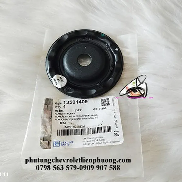 Đệm giữ bát bèo giảm xóc trước chính hãng cho Chevrolet Cruze - GM 13501409