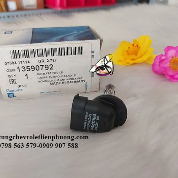 Bóng đèn gầm chevrolet traiblazer chính hãng mã 13590792 thông số bóng 881