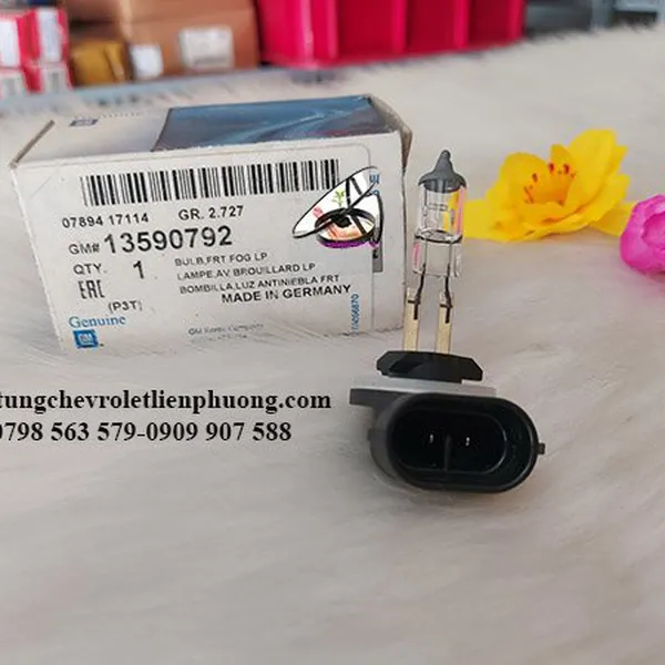 Bóng đèn gầm chevrolet traiblazer chính hãng mã 13590792 thông số bóng 881