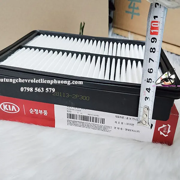 Lọc gió động cơ santafe máy 2.0, Kia sorento hàng cao cấp mã 28113-2P300 đời 2009 - 2012
