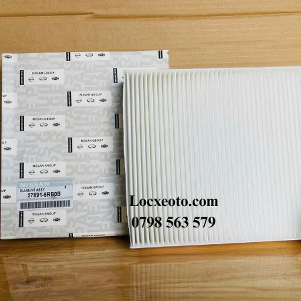 Lọc gió điều hoà Almera trên 21 Xtrail T33 mã 27891-5RB0B