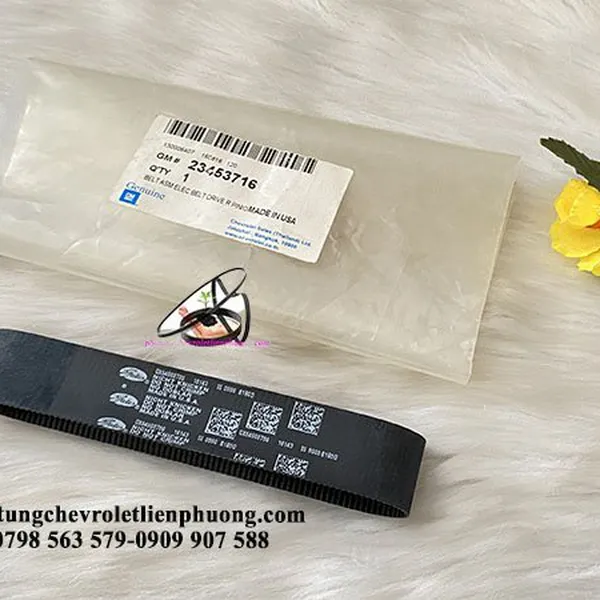 Dây curoa thước lái điện colorado traiblazer chính hãng chất lượng mã 23453716