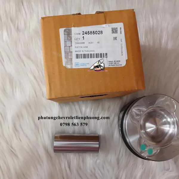 Piston liền séc măng xe chevrolet colorado máy 2.8 chính hãng mã 24585028